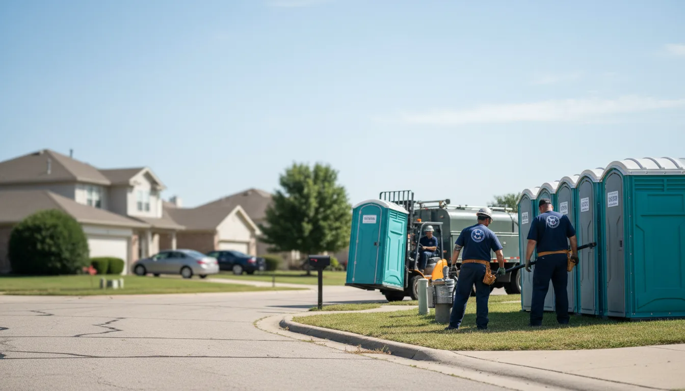 Porta Potty Rental in Hays, KS near me